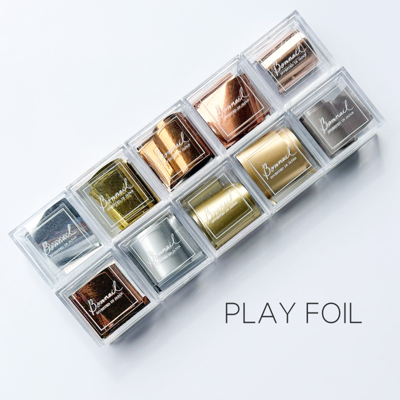 play foil #4コッパーゴールド