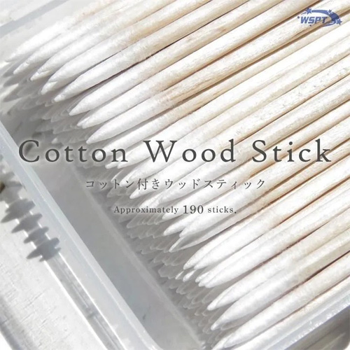 コットン付き ウッドスティック