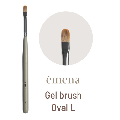 ジェルブラシ Oval L