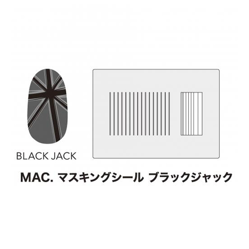 MAC. マスキングシール BLACK JACK(ブラックジャック)