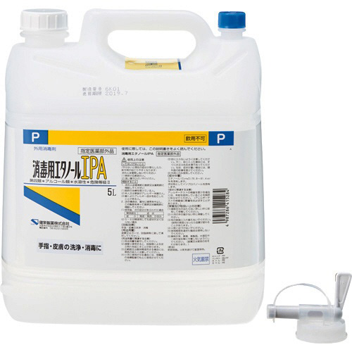 消毒用エタノールIPA 5L