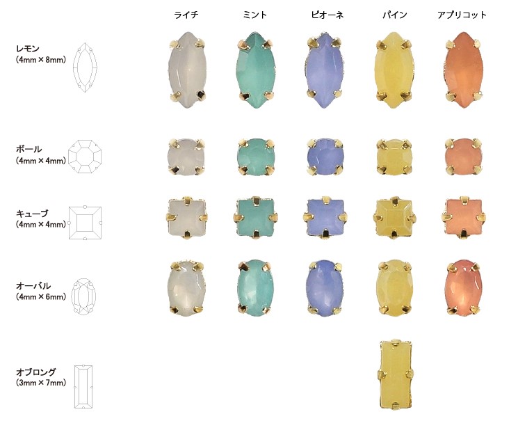 ONE DROP CS レモン アプリコット