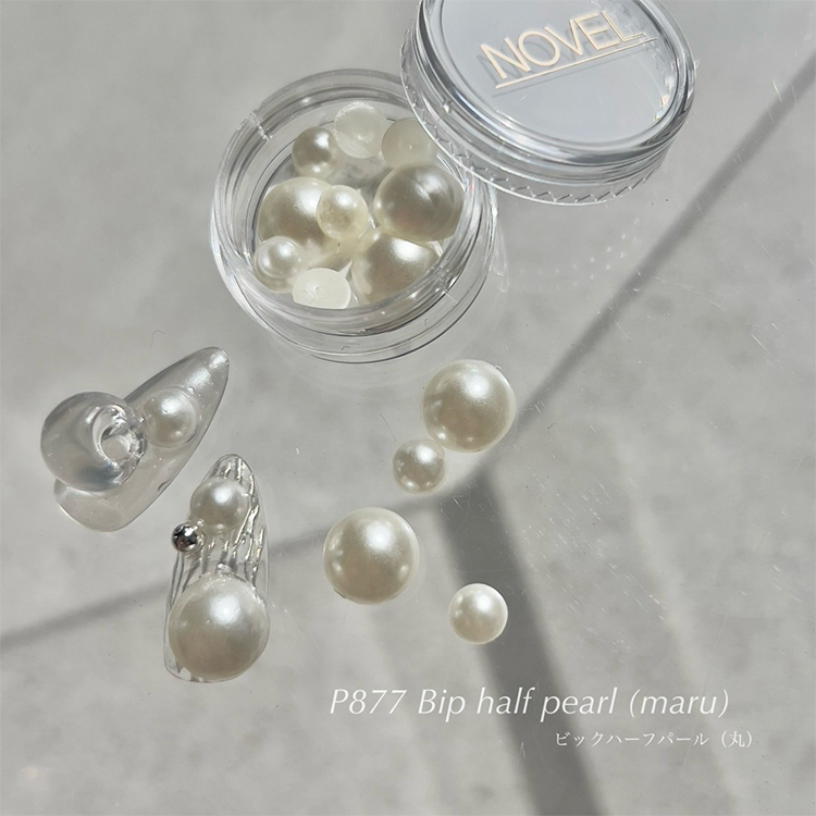 P877 ビッグハーフパール 丸