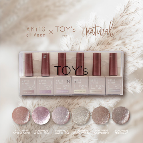 ARTiS di Voce×TOYsマグナチュラル 6色セット