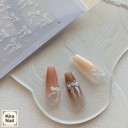 NailSticker オーロラエレガンスリボン